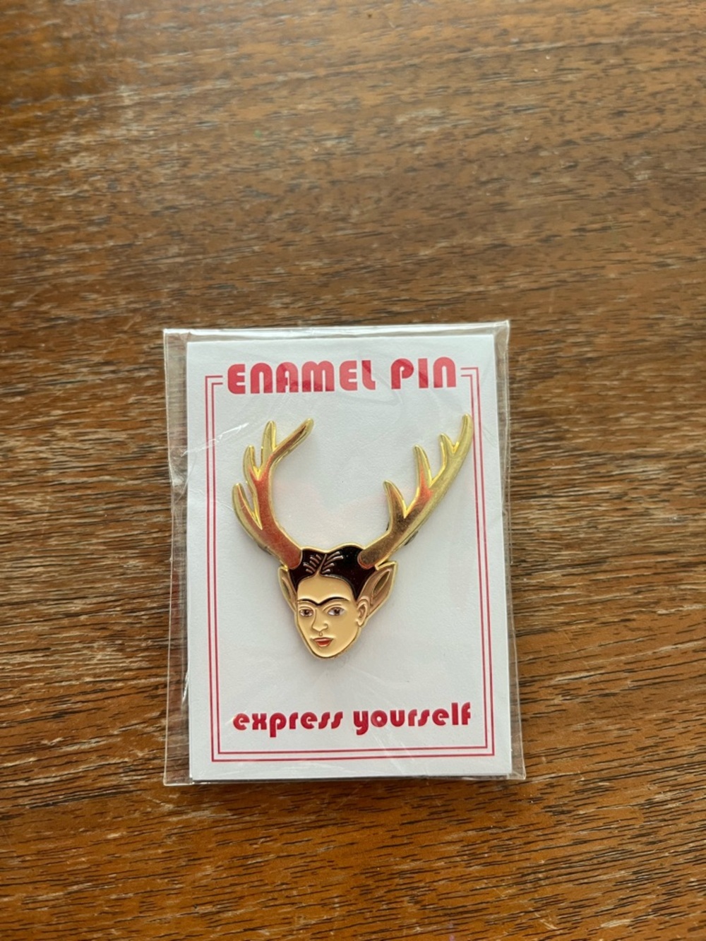 New NWT Frida Kahlo The Found Enamel Pin Little Deer